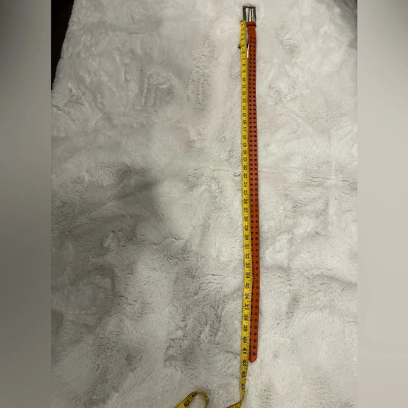 Free People Belt Rush Hour Grommet Belt Orange Leather Slim Grommet
Belt S/M - Picture 9 of 9
